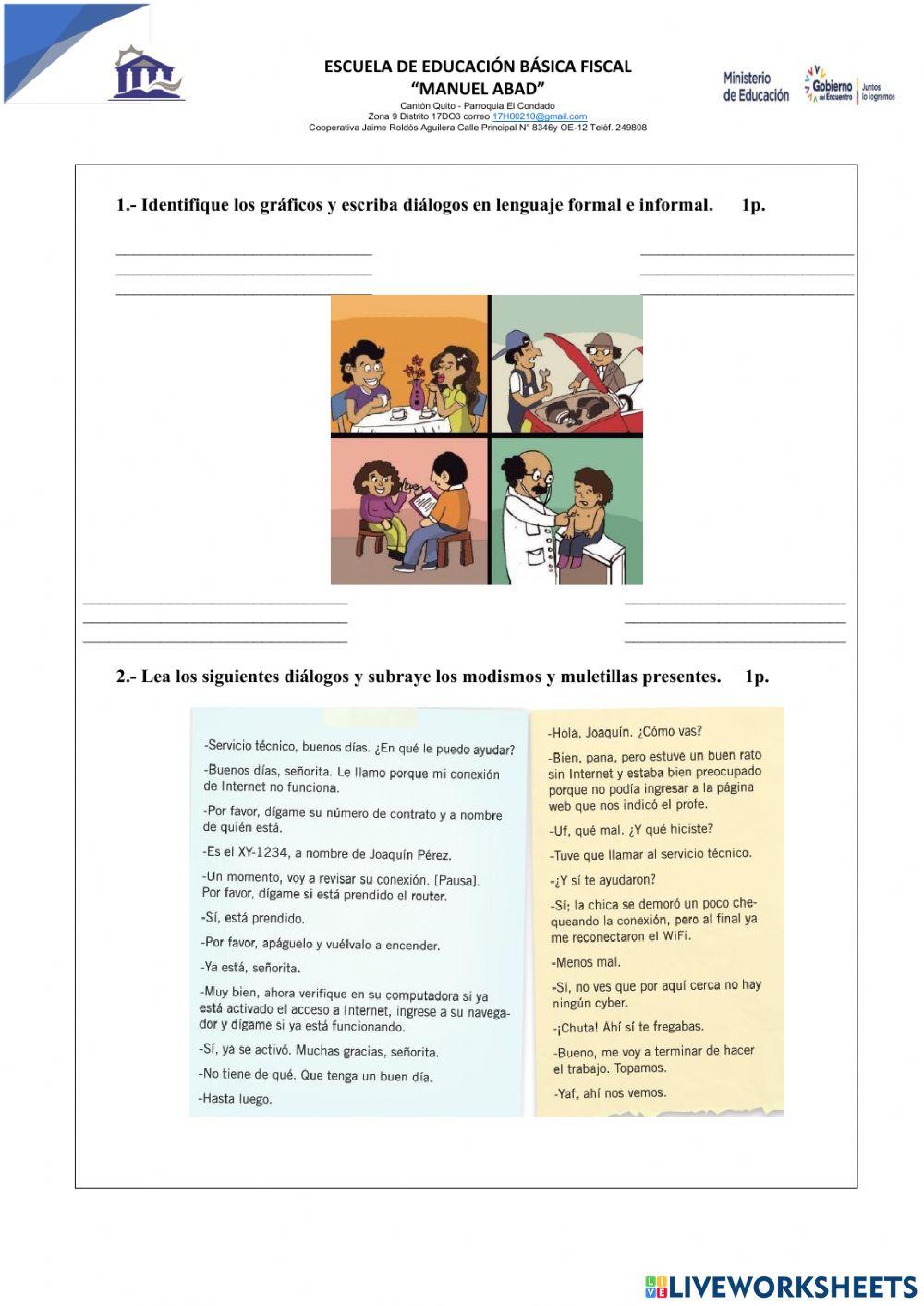 Evaluación novenos 2023