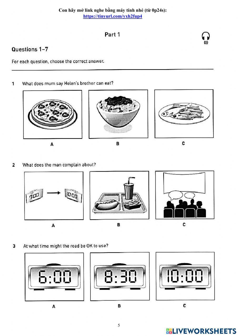 Foreign Teacher-S6-WEEK 5-LESSON 5-PRESENTATION & PET SPEAKING PRACTICE
