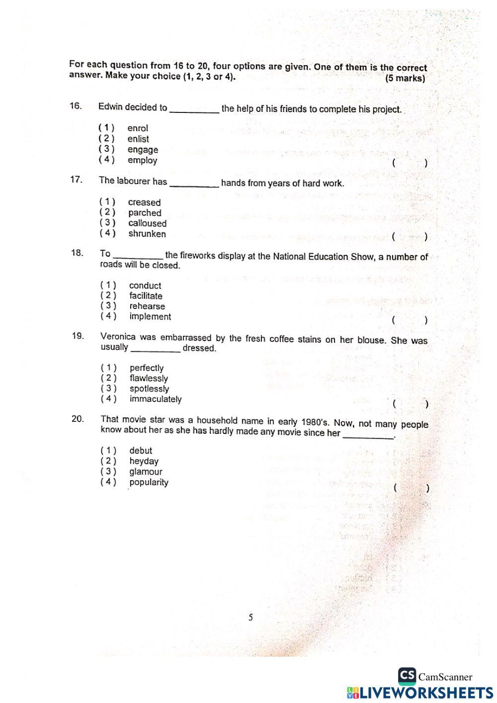 2021 Week 32 MOCK TEST p5-6 PART 1
