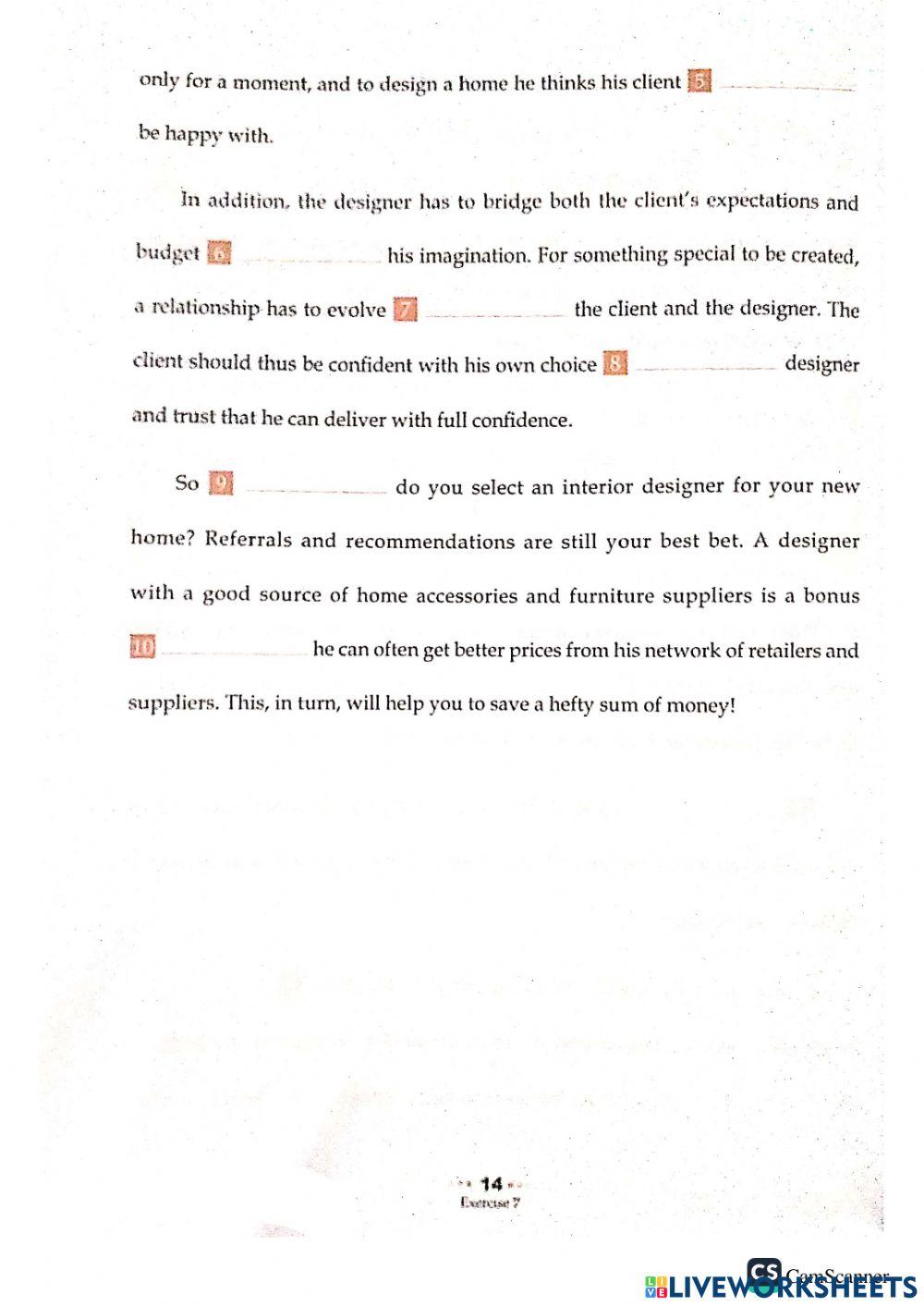 2021 Week 36 Cloze Passages p5-6