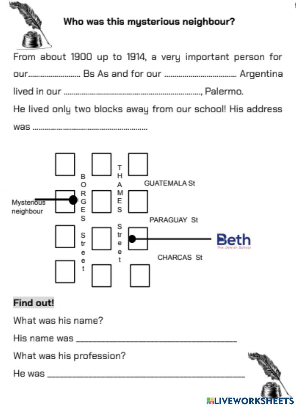 Our Mysterious neighbour