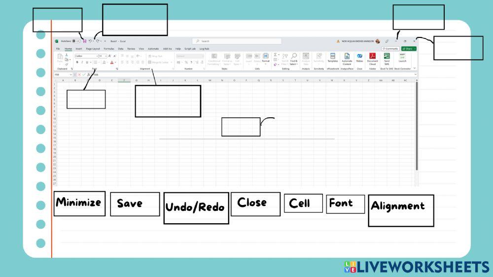 Excel Interface Introduction 1 7088900 | aqilahmansori