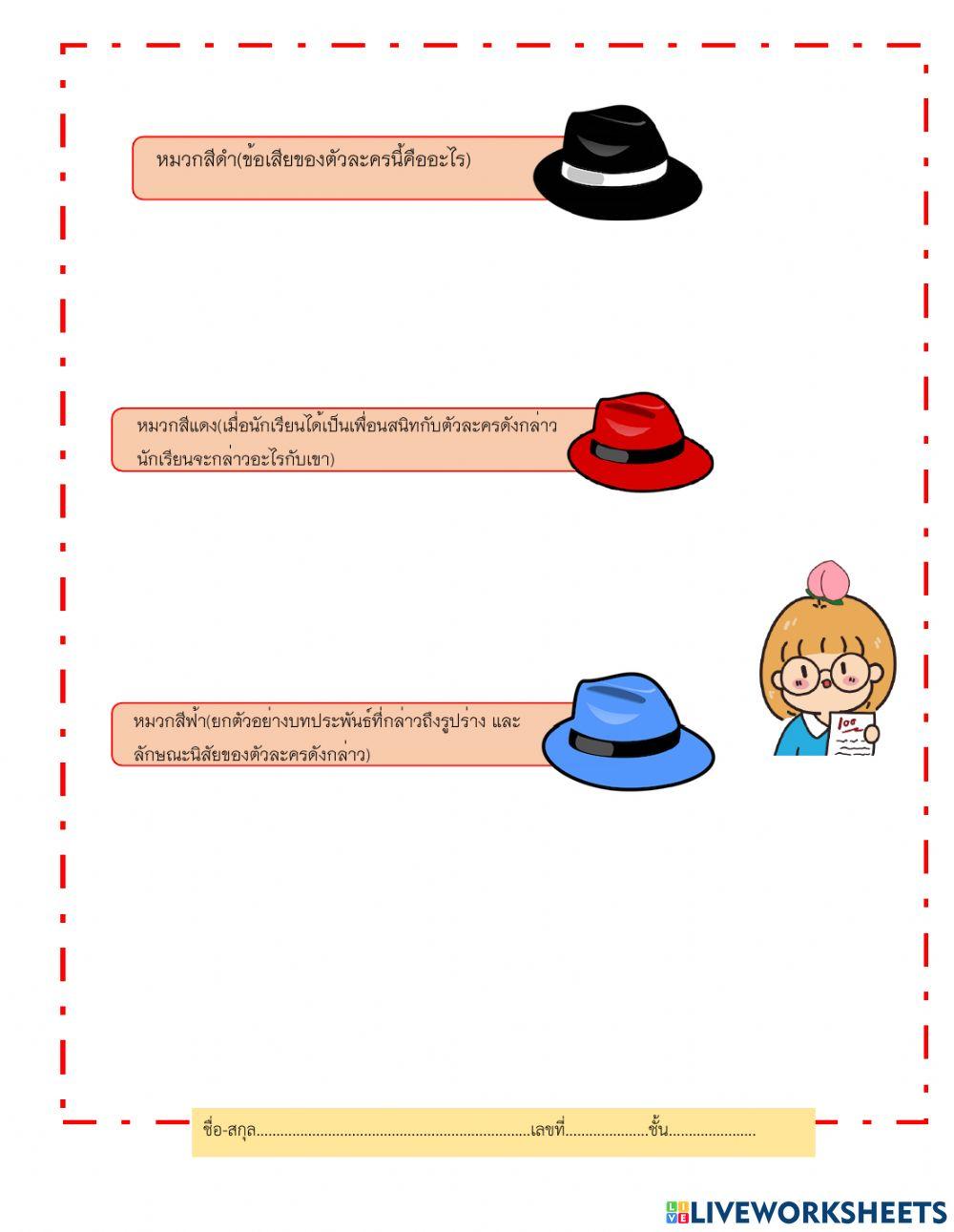 หมวกหกใบวิเคราะห์วรรณคดี