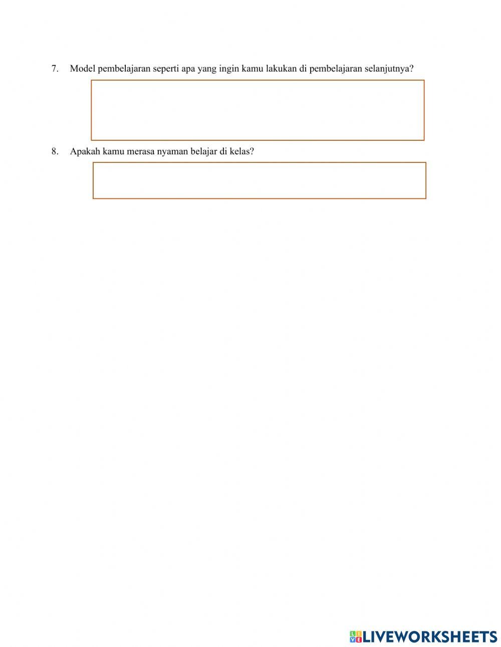 Refleksi Pembelajaran