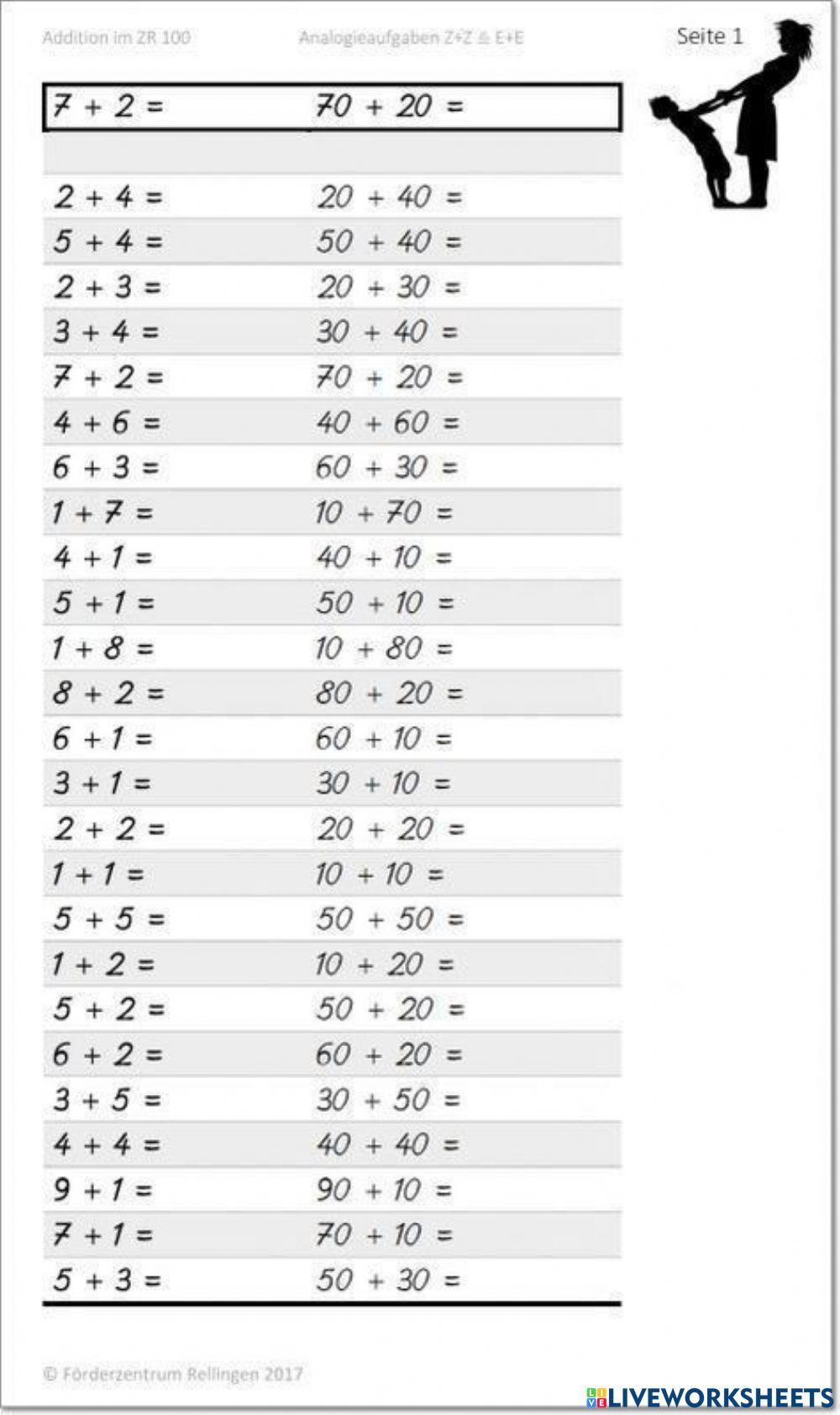 Додавання і віднімання круглихч исел