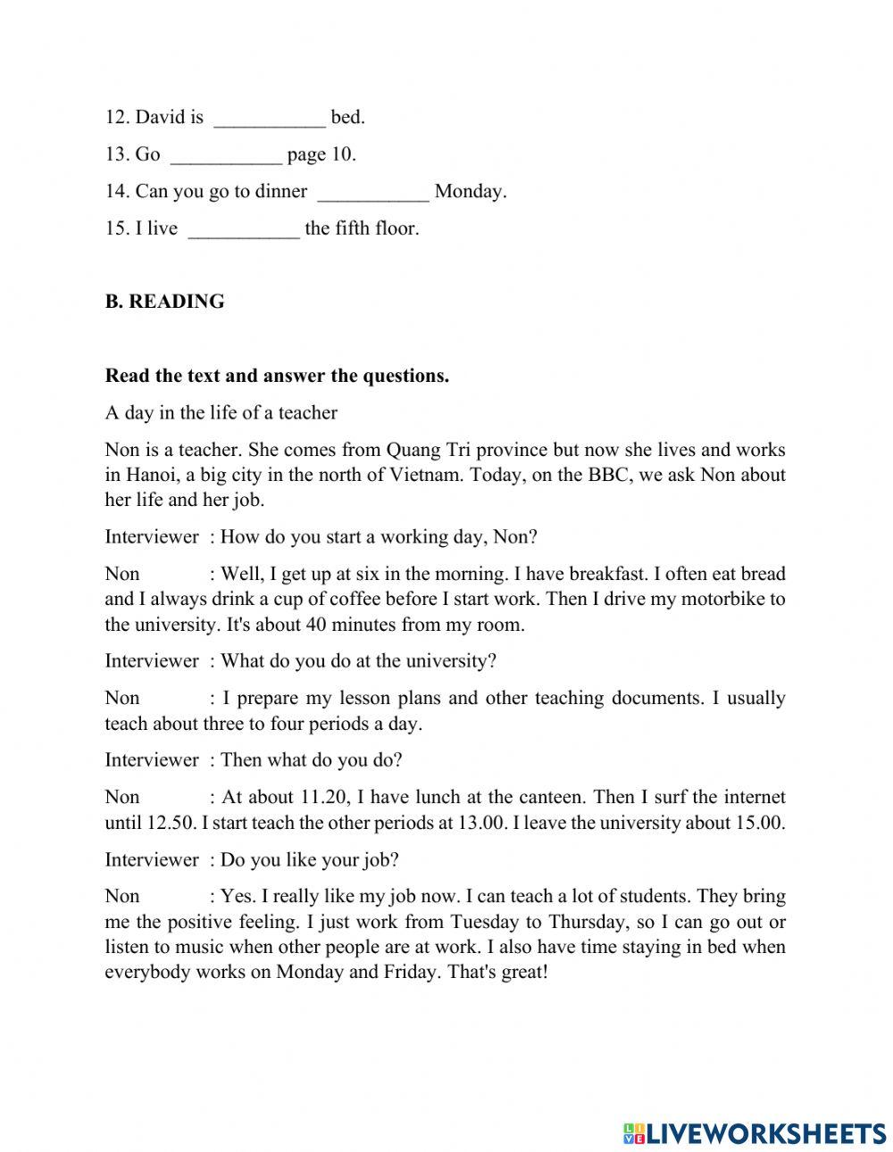 Foundation - Final Test 2