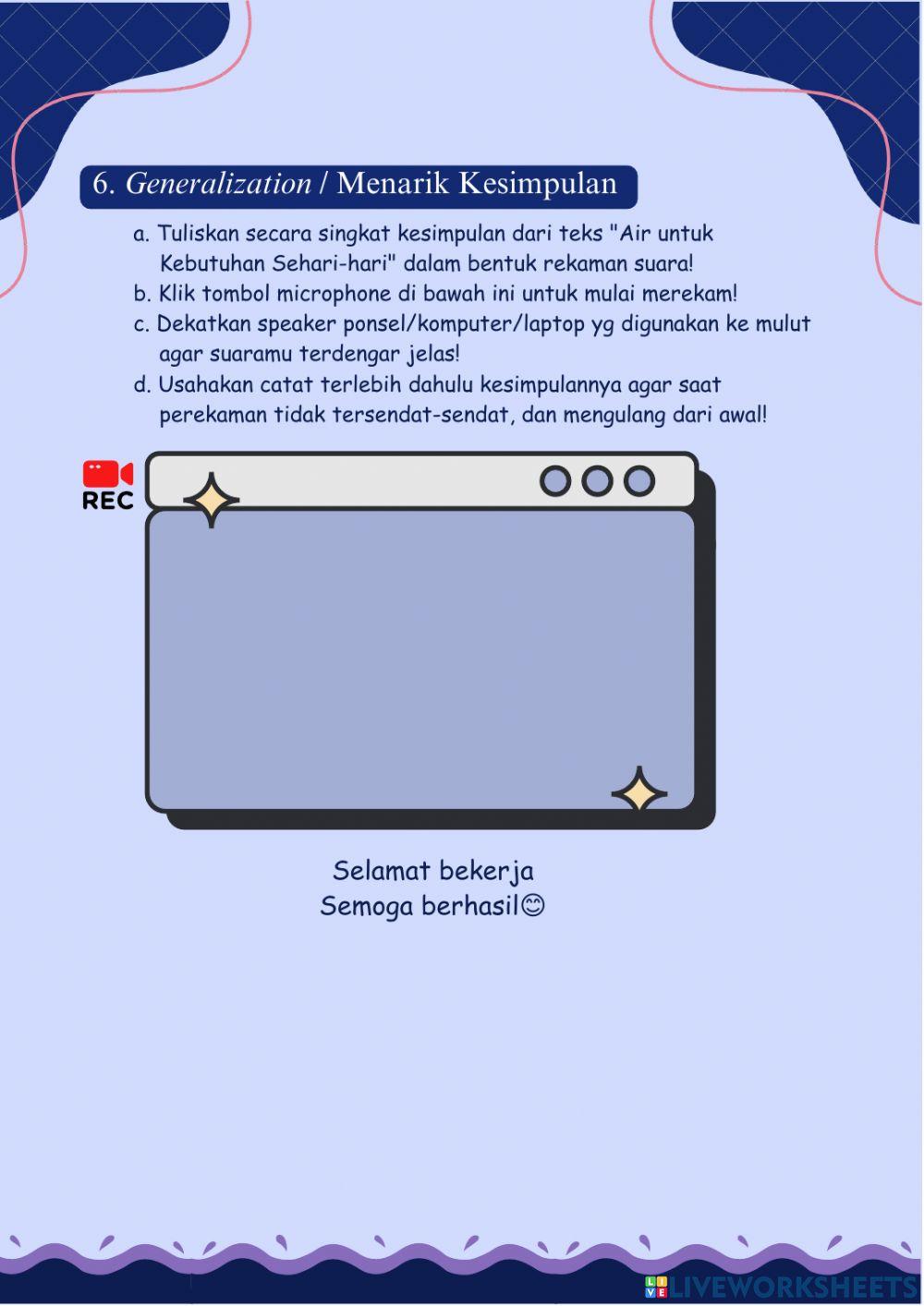 LKPD Liveworksheets K13 Kelas 5 T8 ST3 PB1 by Viony Faraditha