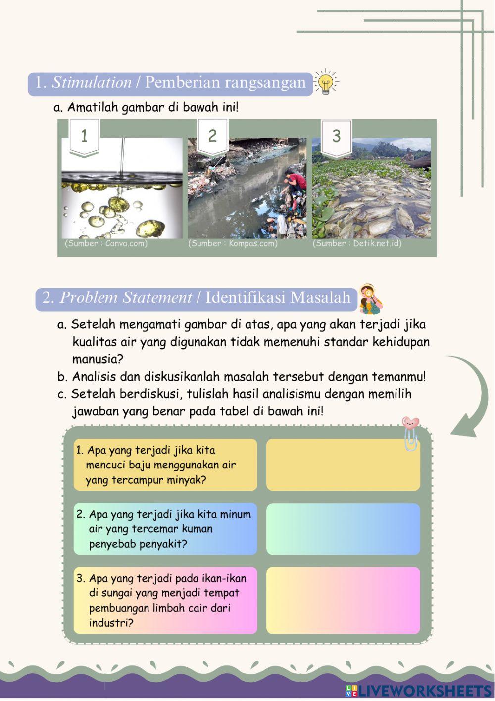 LKPD Liveworksheets K13 Kelas 5 T8 ST3 PB2 by Viony Faraditha