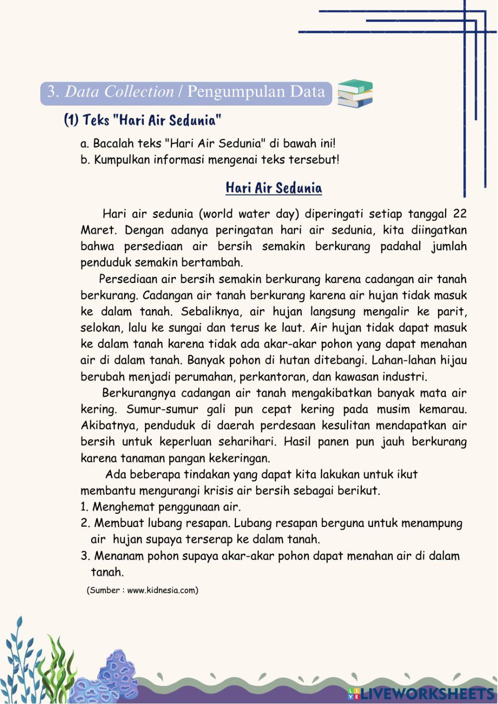 LKPD Liveworksheets K13 Kelas 5 T8 ST3 PB2 by Viony Faraditha