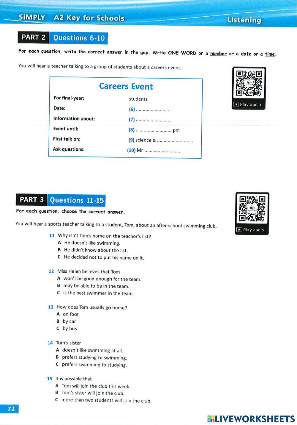 Simply - Listening - Test 5