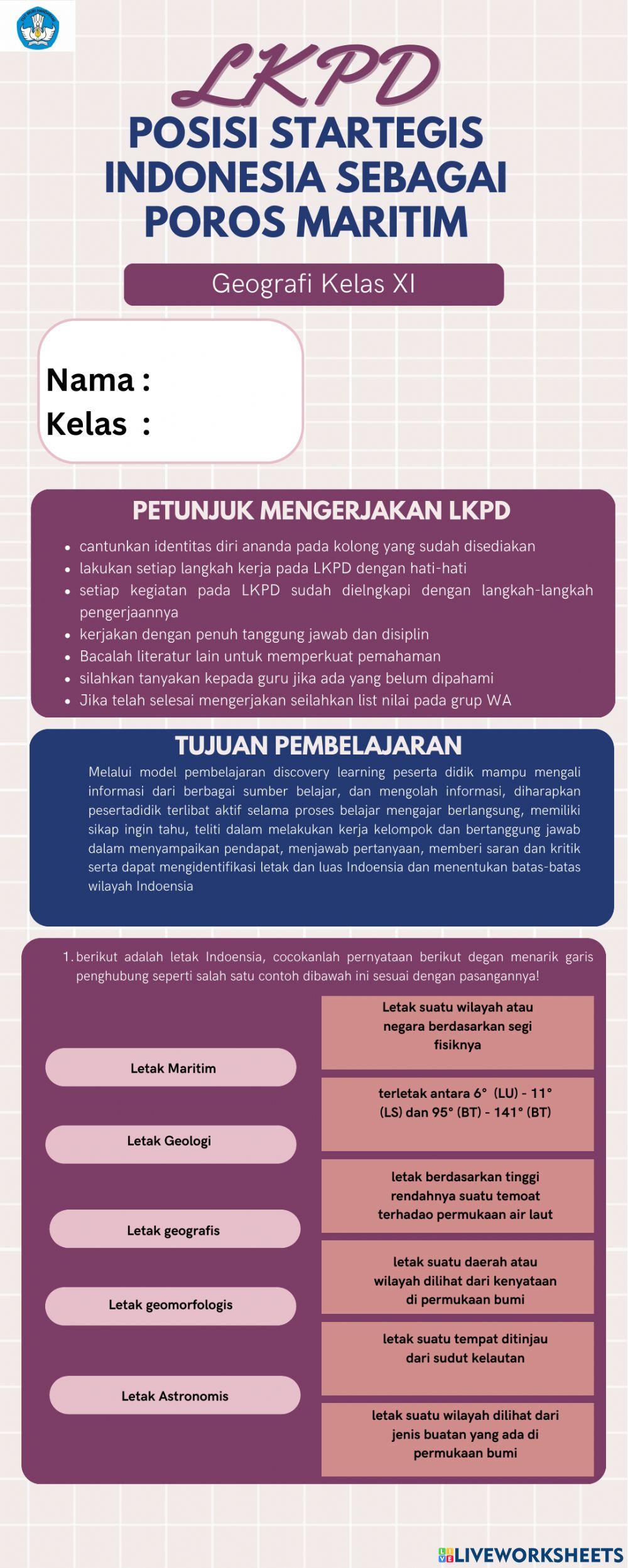 Indonesia sebgai Poros Maritim