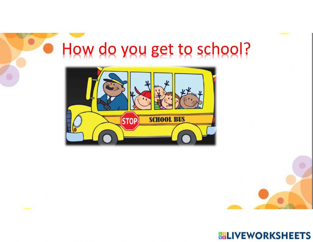 How do you get to school
