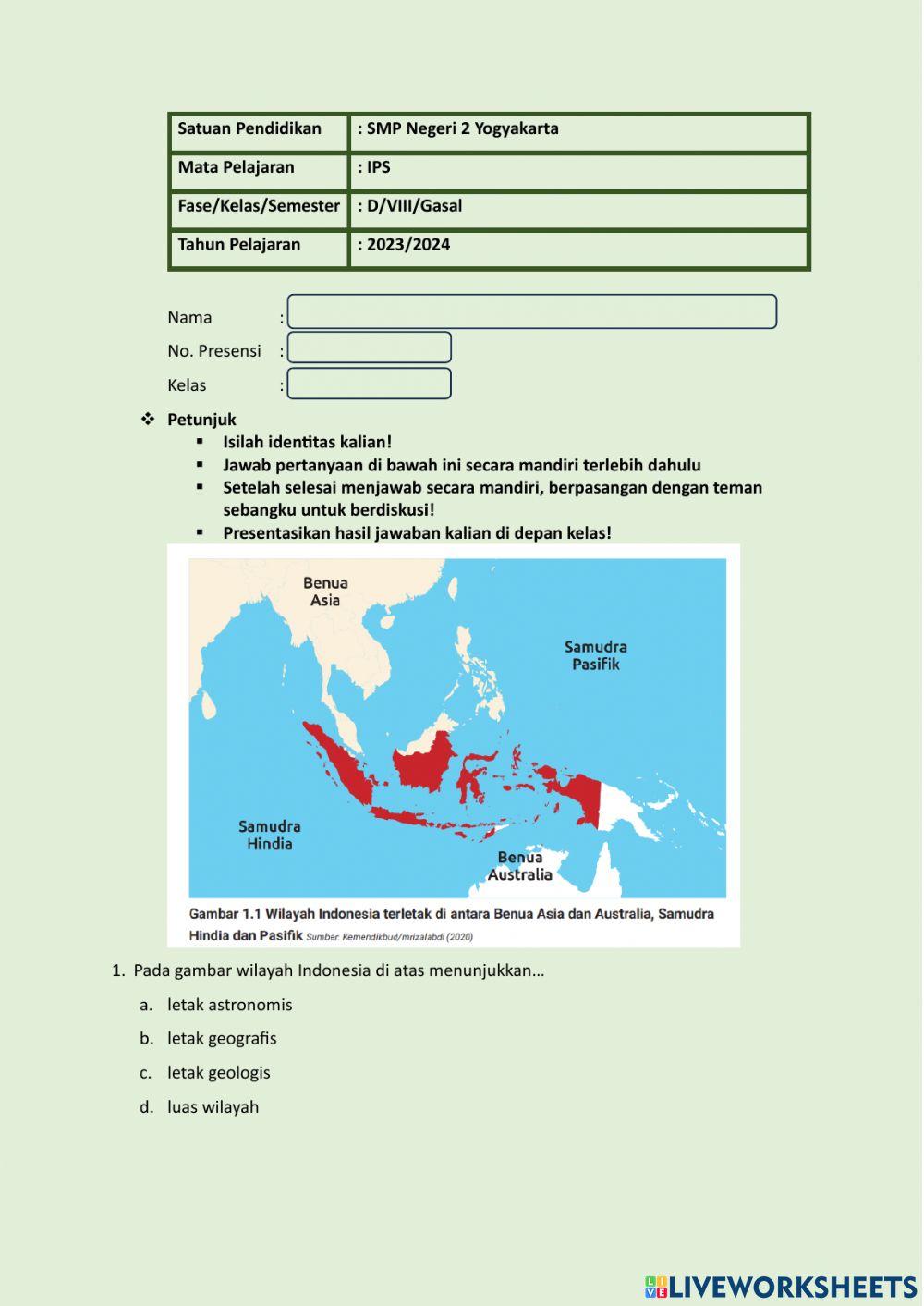 Keragaman Alam Indonesia