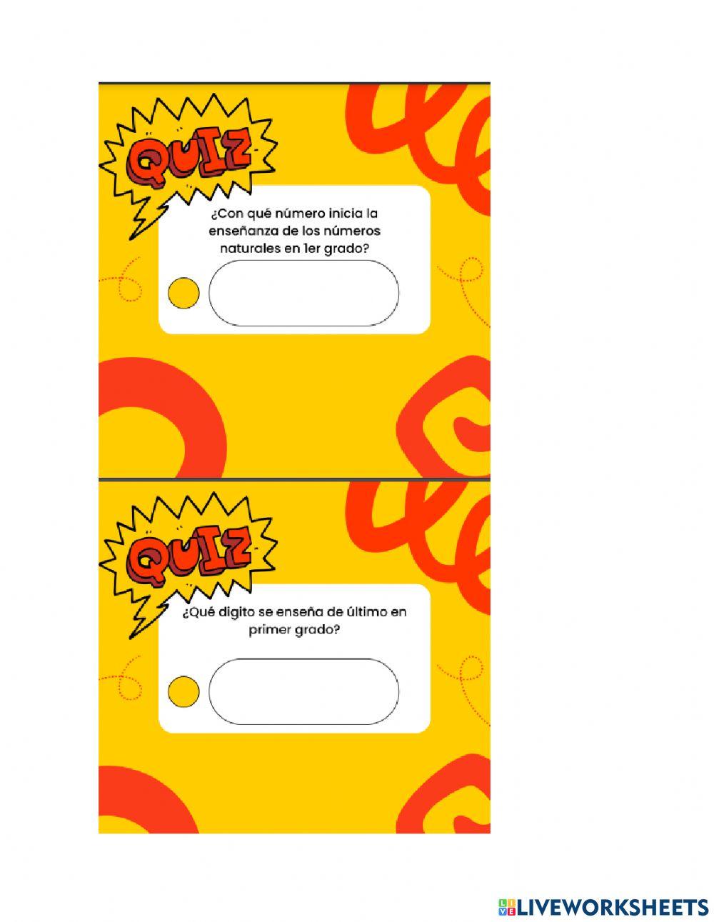 Enseñanza del 1 al 99