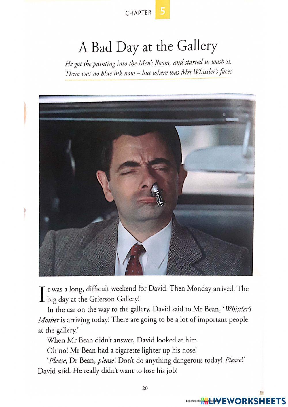 Mr Bean Chapters 4-5