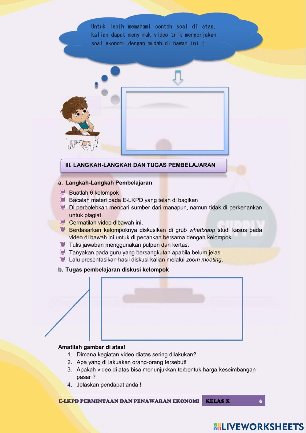 Permintaan dan penawaran