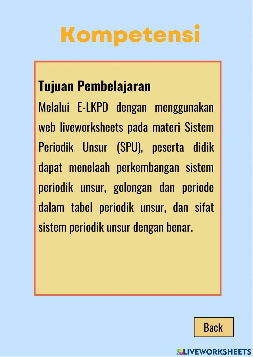Sistem Periodik Unsur Bagian IV