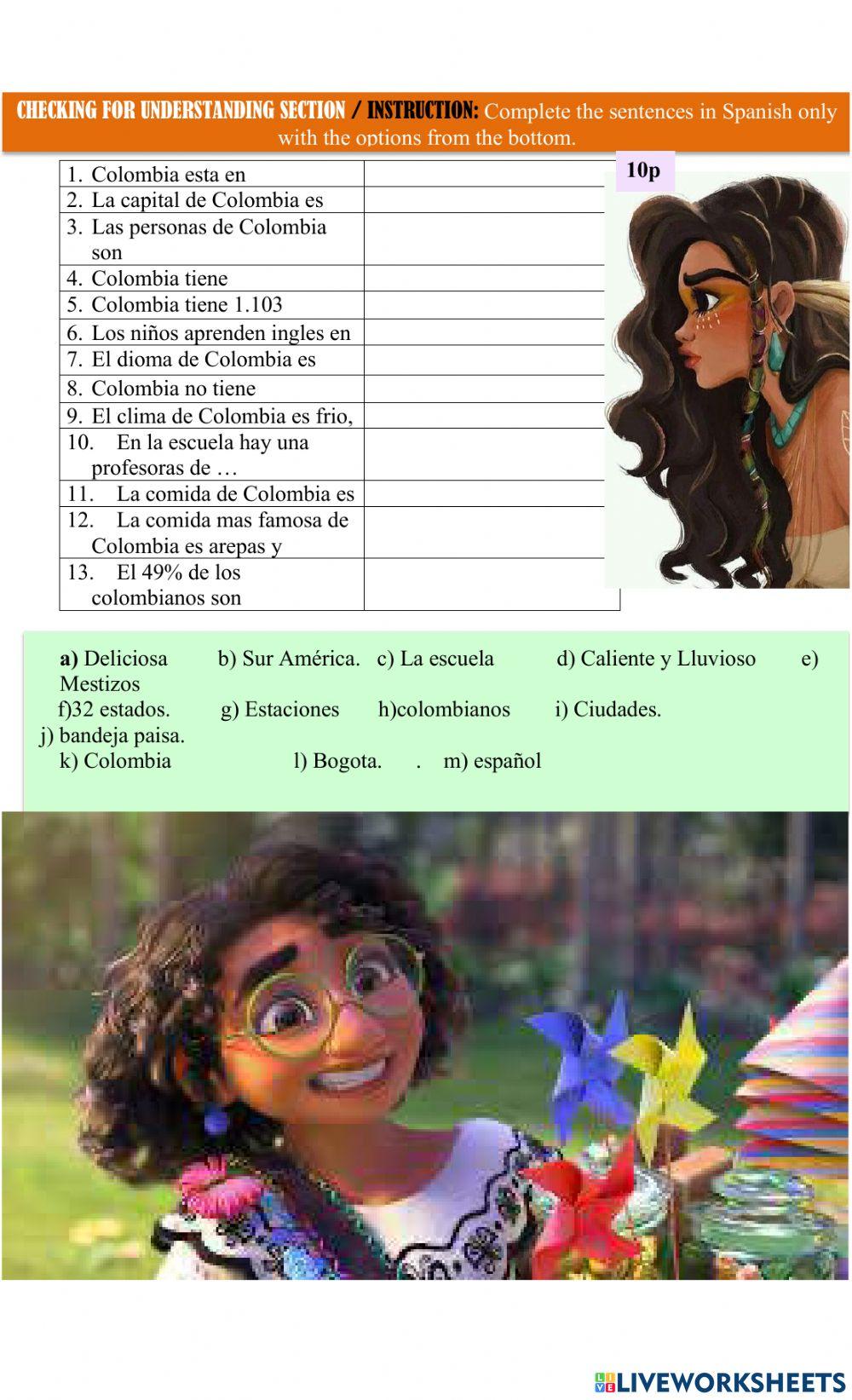 South America Colombia