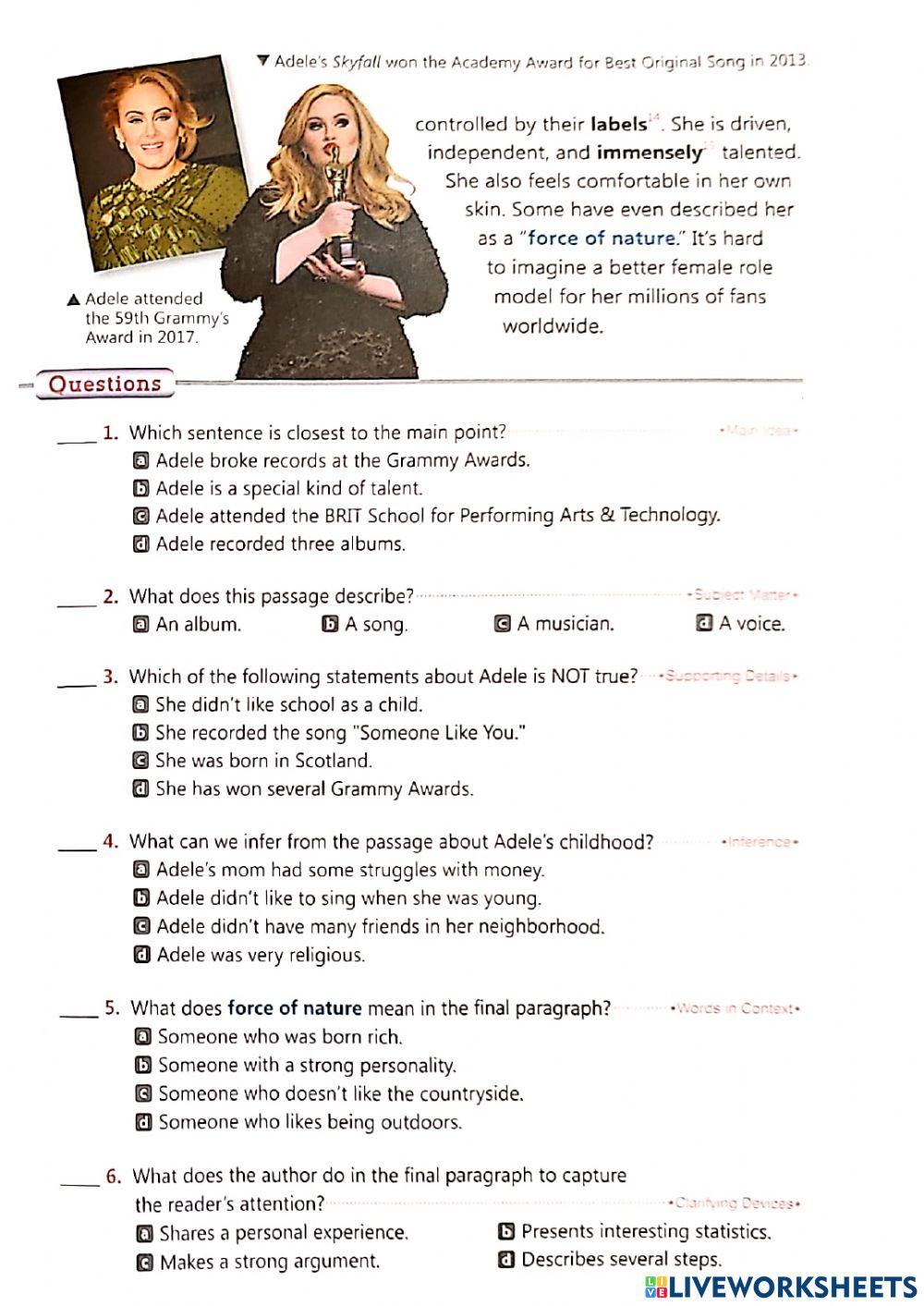 Listening Practice Level 2: 001-006