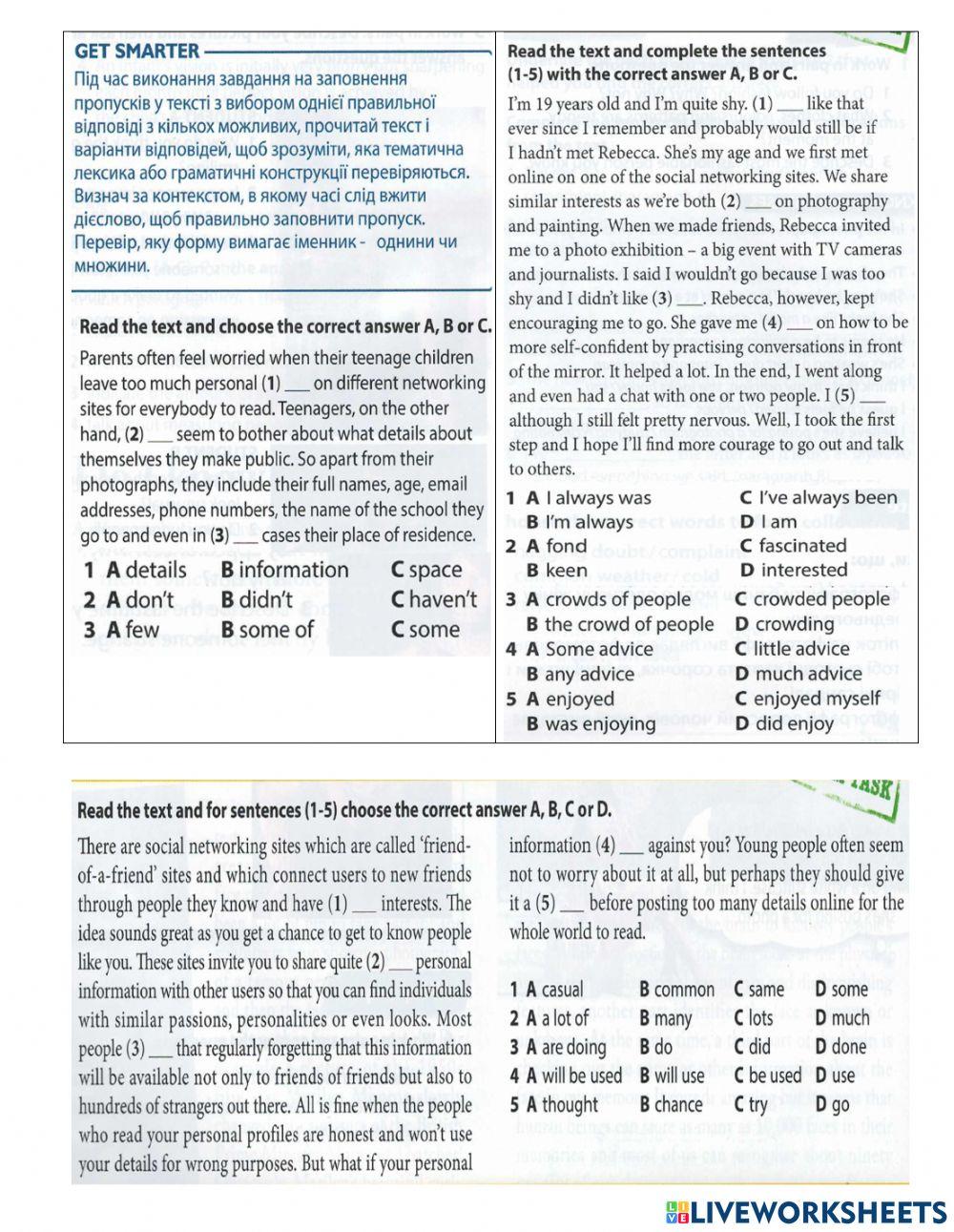 Get 200 - 1 u1 Use of English