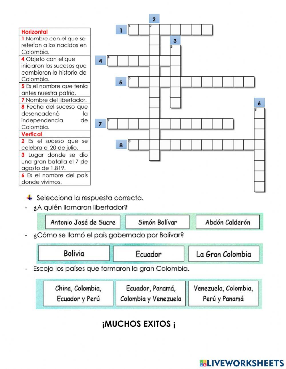 Independencia de colombia