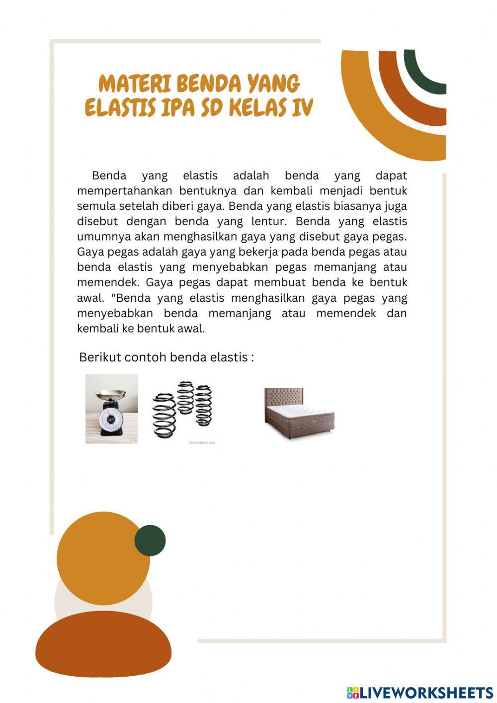 Belajar benda elastis