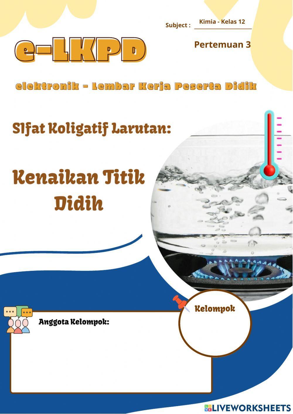 Kenaikan titik didih