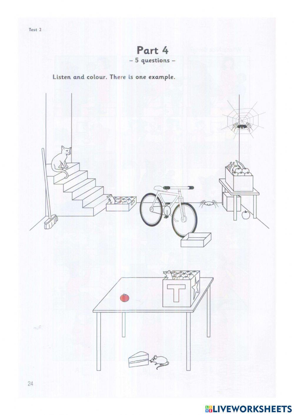 Starter 2 test 2 listening