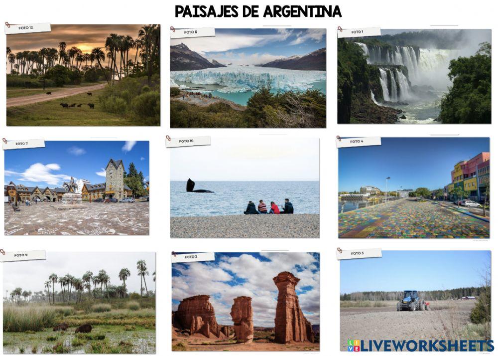 Paisajes de argentina