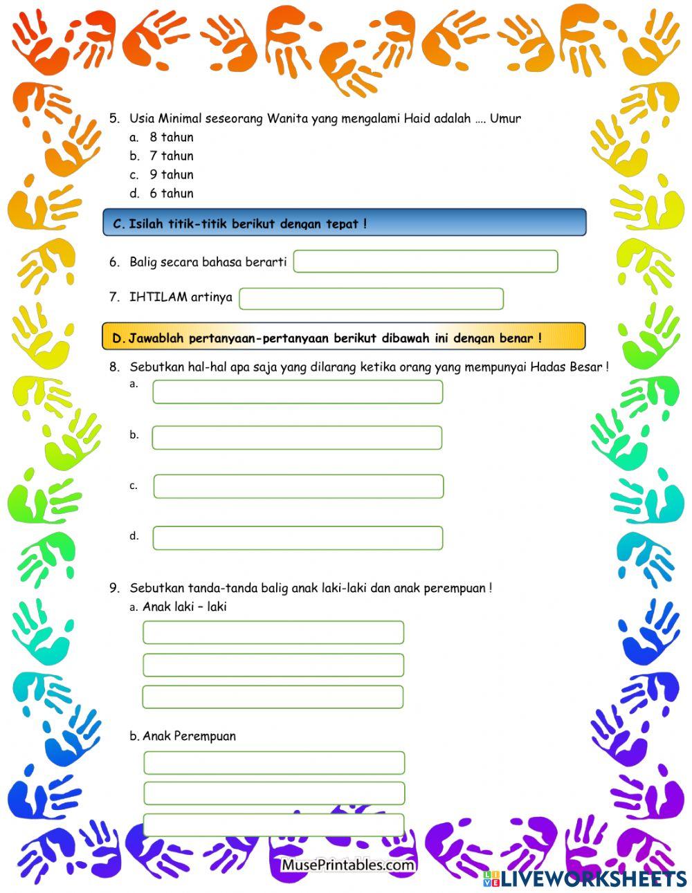 Menyambut usia balig