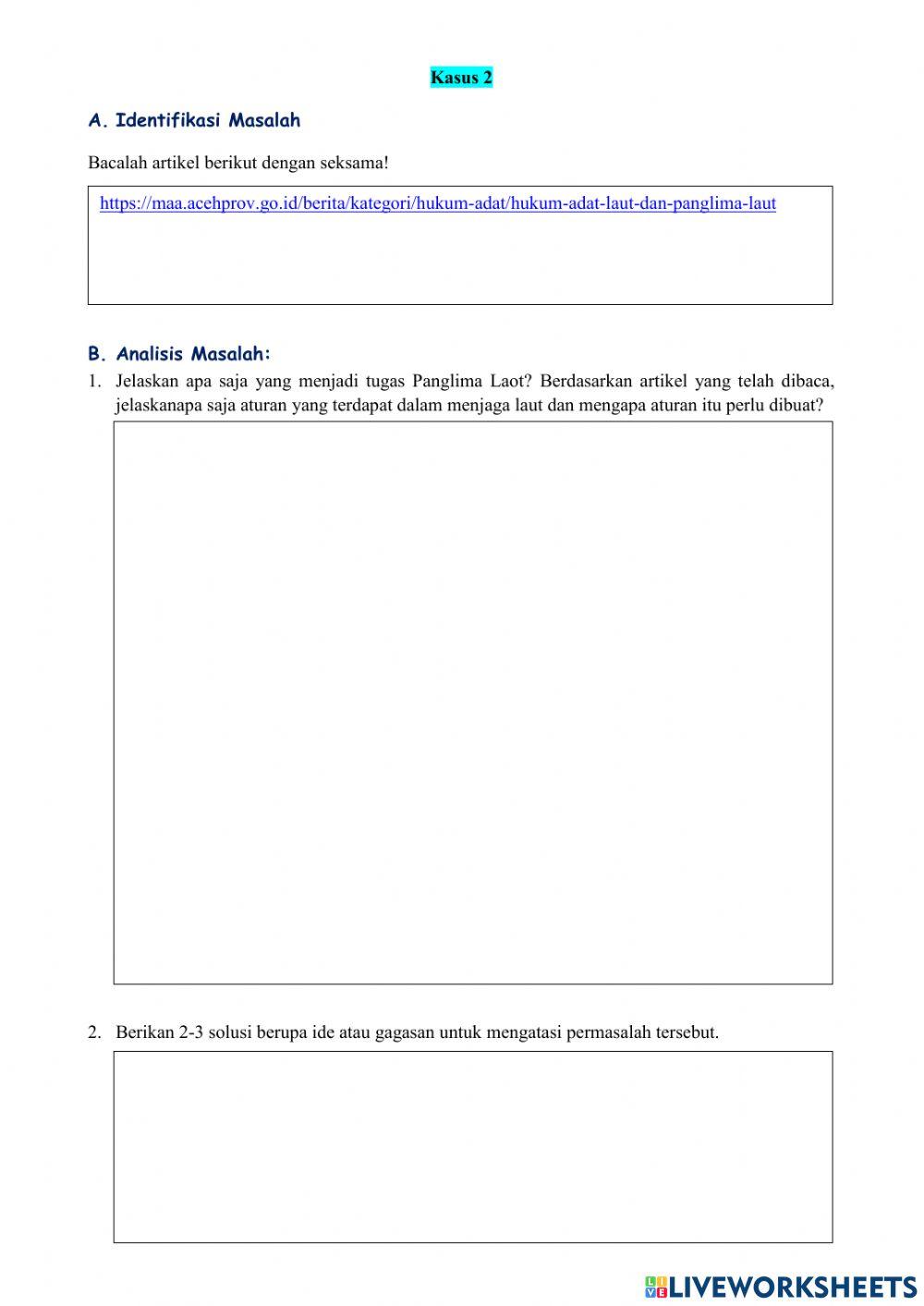 Ukin-Pencemaran Lingkungan