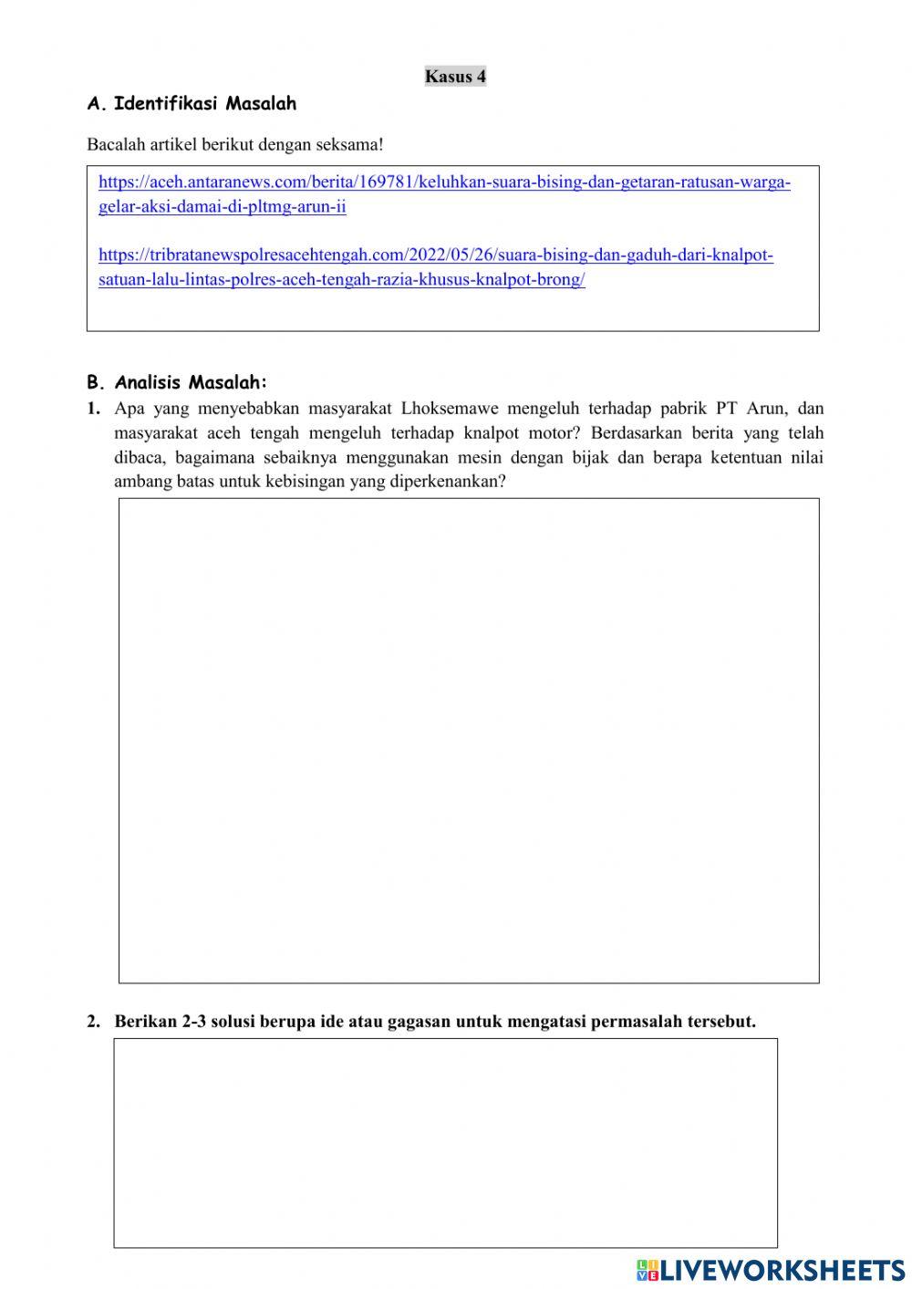 Ukin-Pencemaran Lingkungan