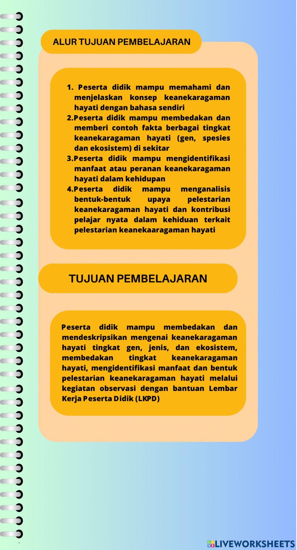 LKPD Keanekaragaman Hayati