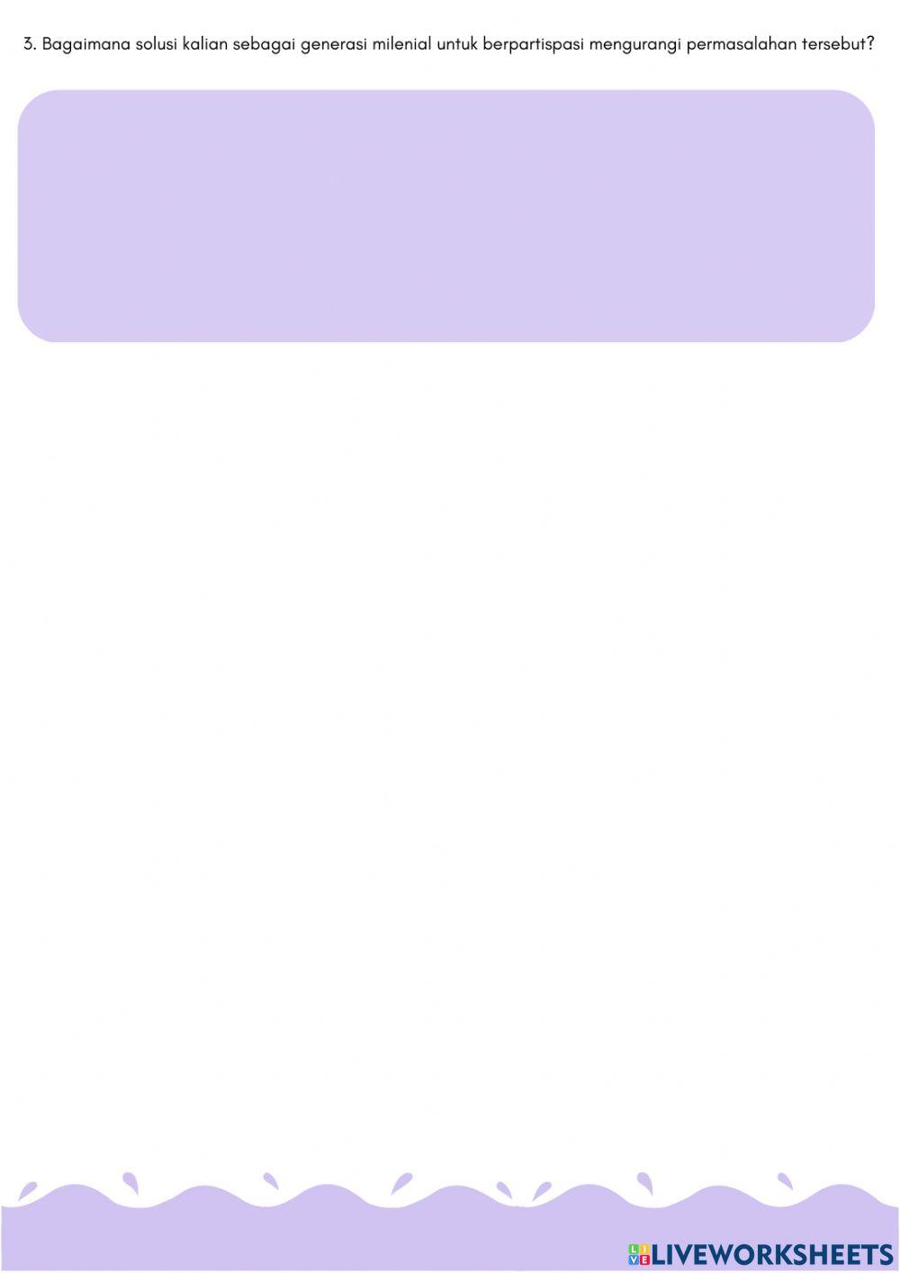 perubahan dan pencemaran lingkungan hidup 