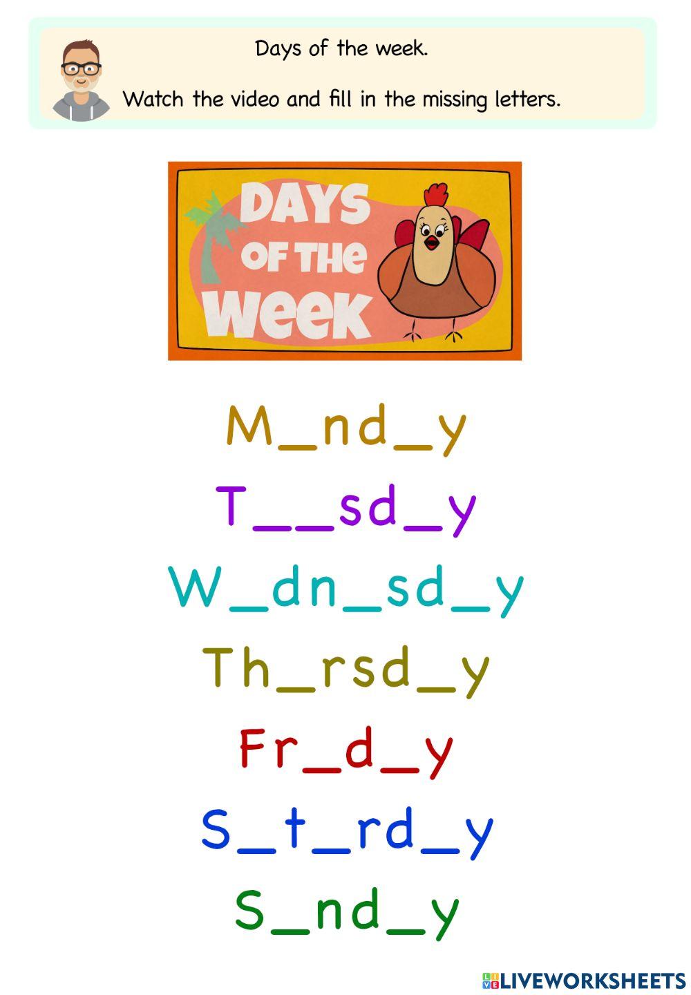 Days of the Week