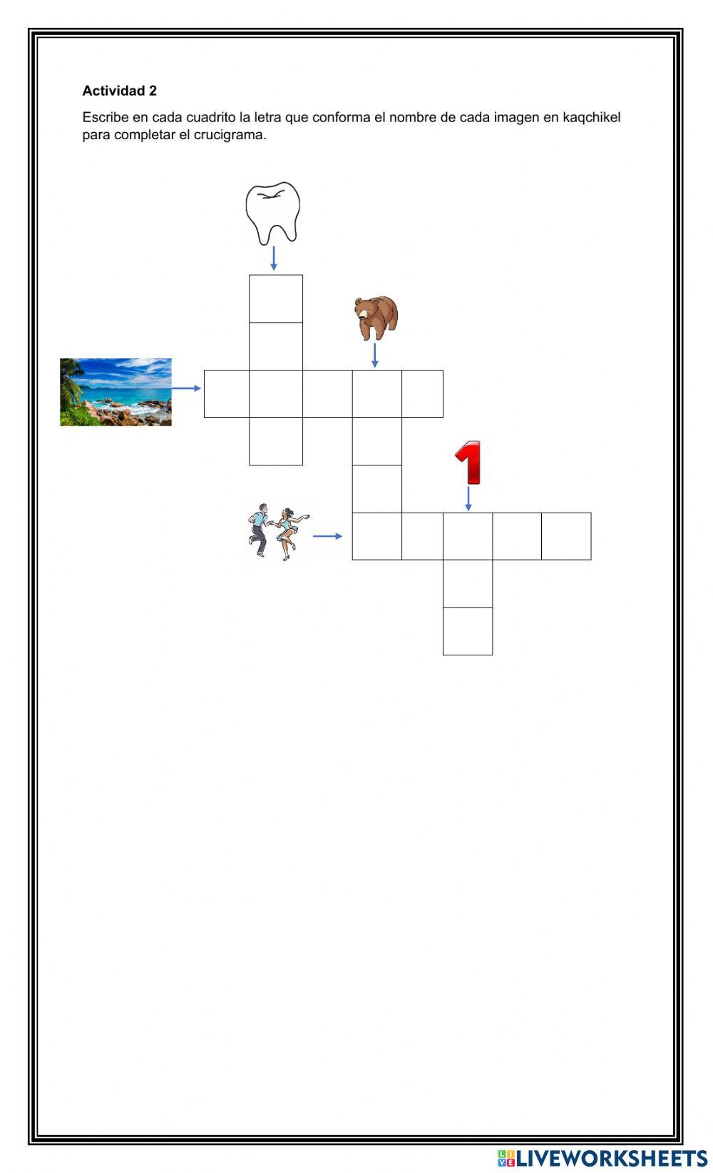 El alfabeto en kaqchikel