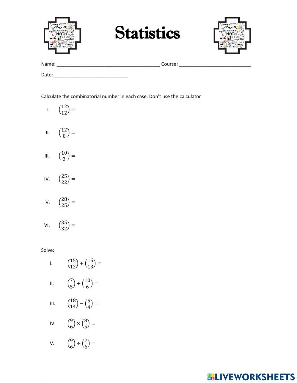 Números Combinatorios
