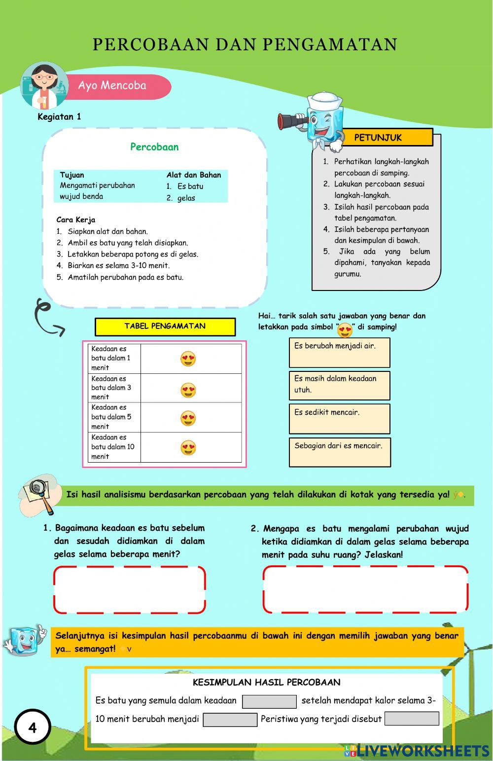 Perubahan wujud benda
