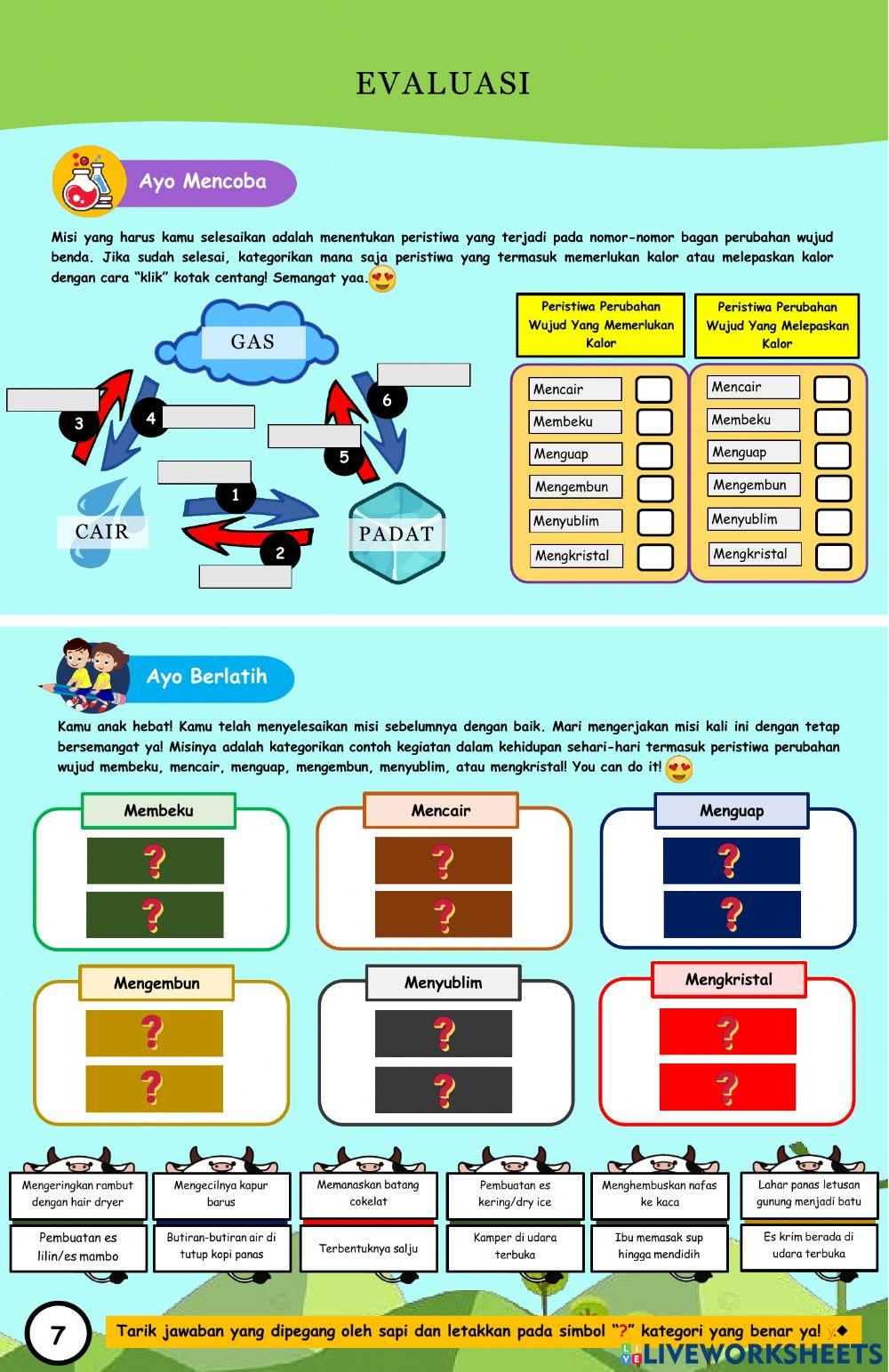Perubahan wujud benda