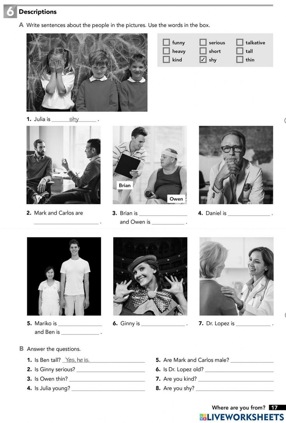 Interchange 0 WB page 17