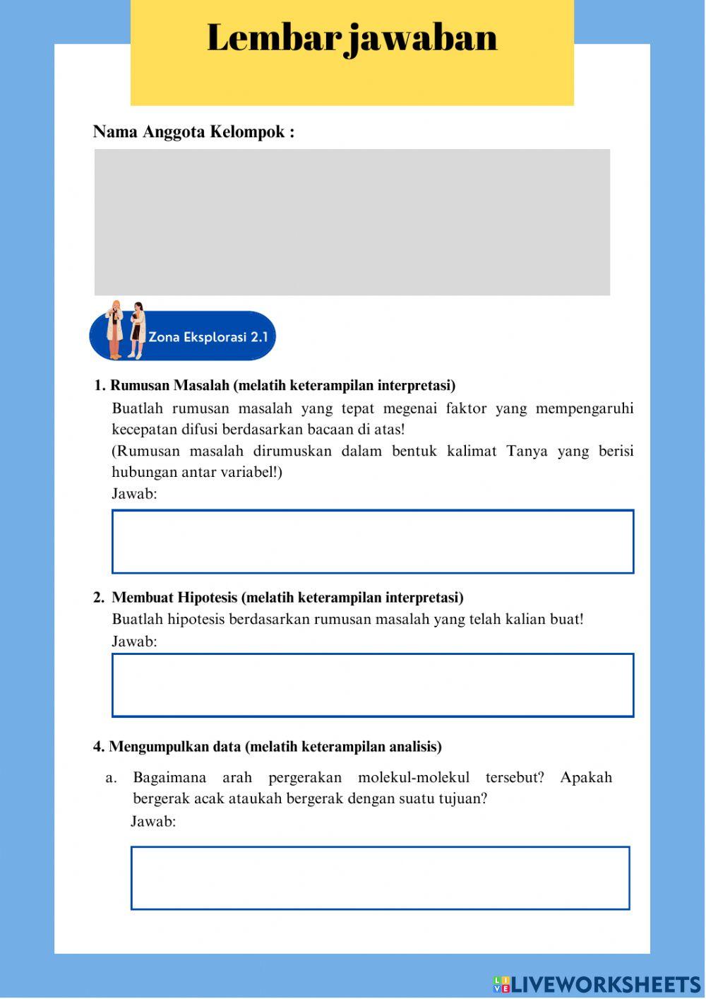 Bagian 2: Zona Eksplorasi 2.1