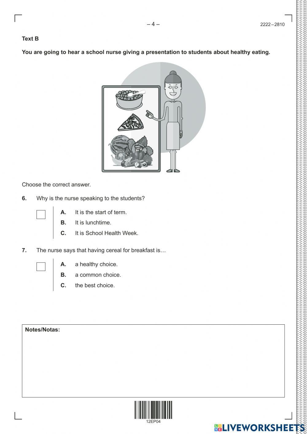 Ab initio reading and listening