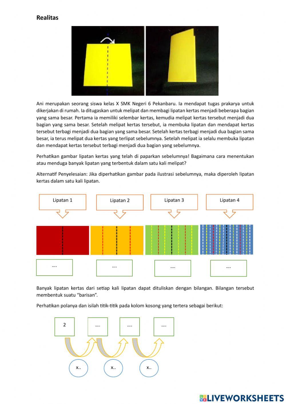 LKS 3 barisan dan deret