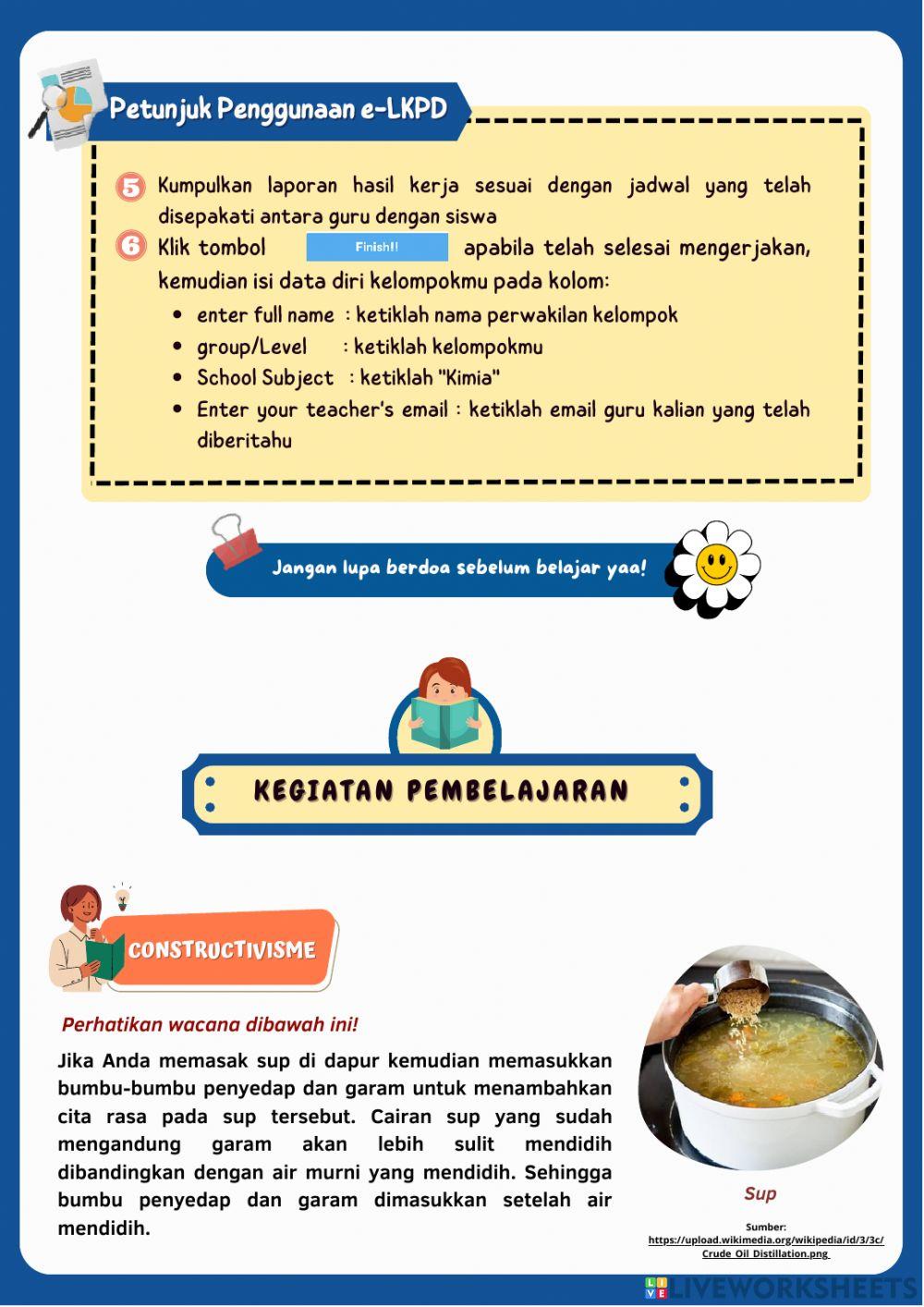 E-lkpd kenaikan titik didih