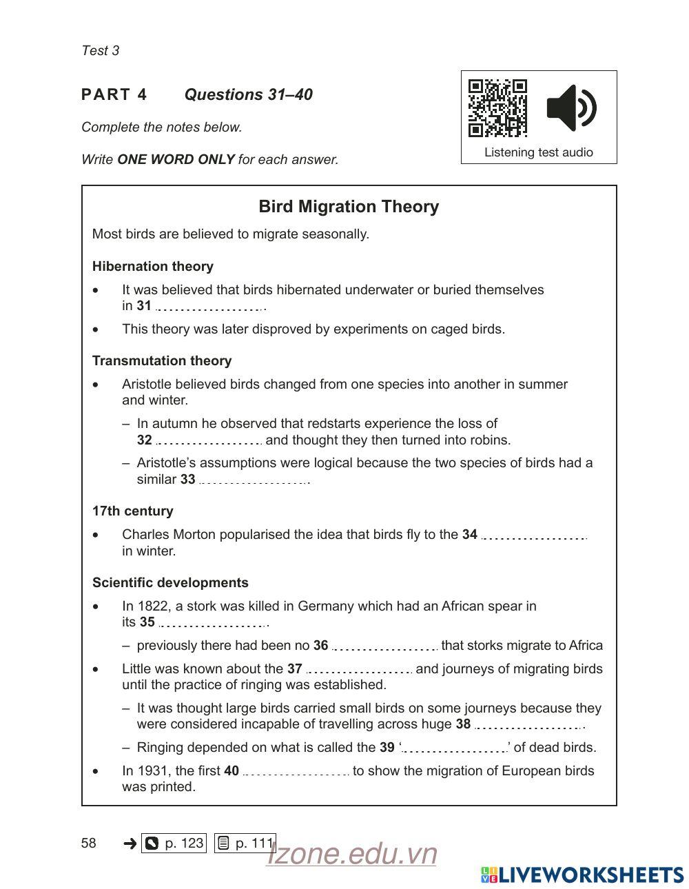 Cambridge 17 Test 3 Listening