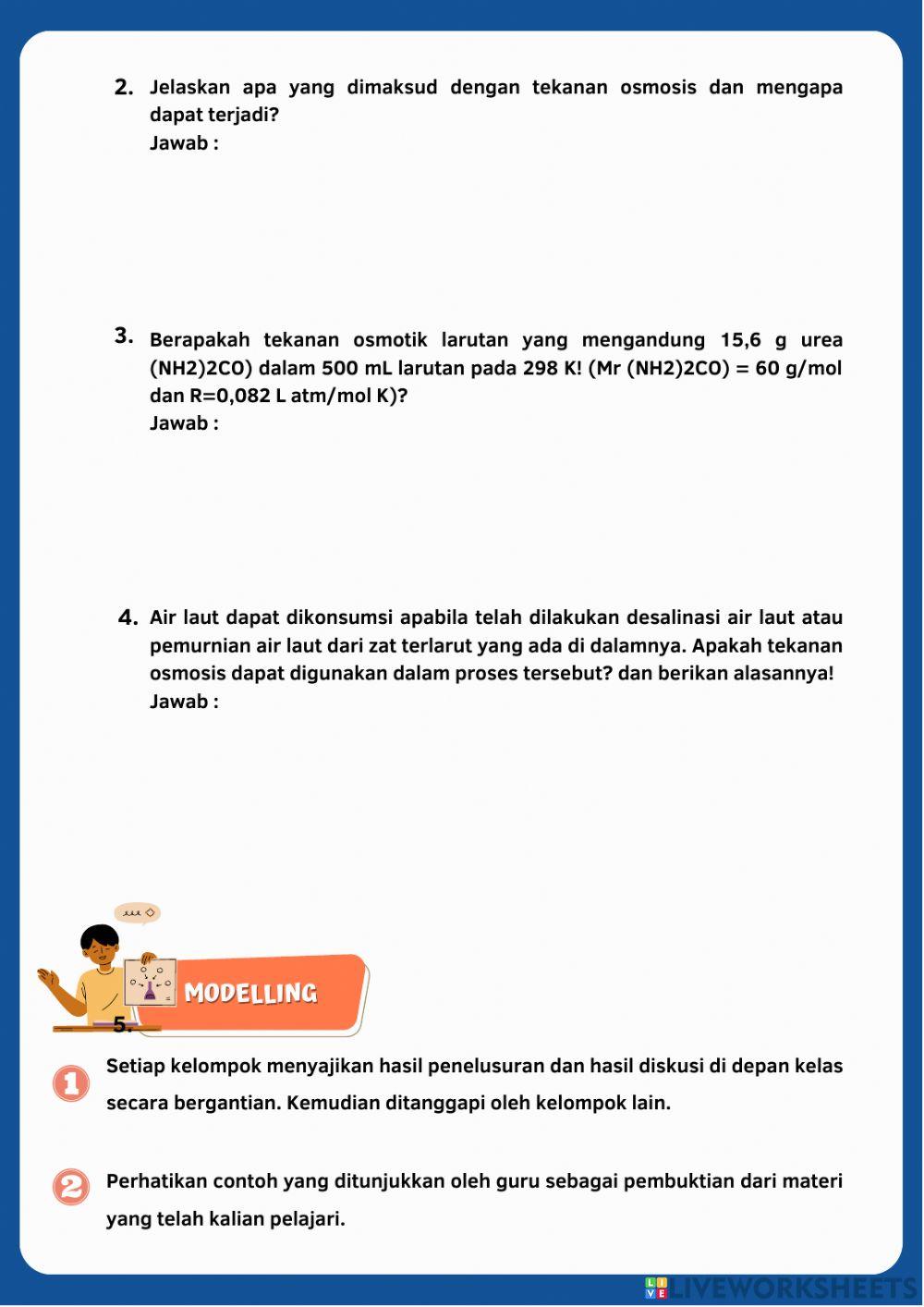 E-lkpd tekanan osmosis
