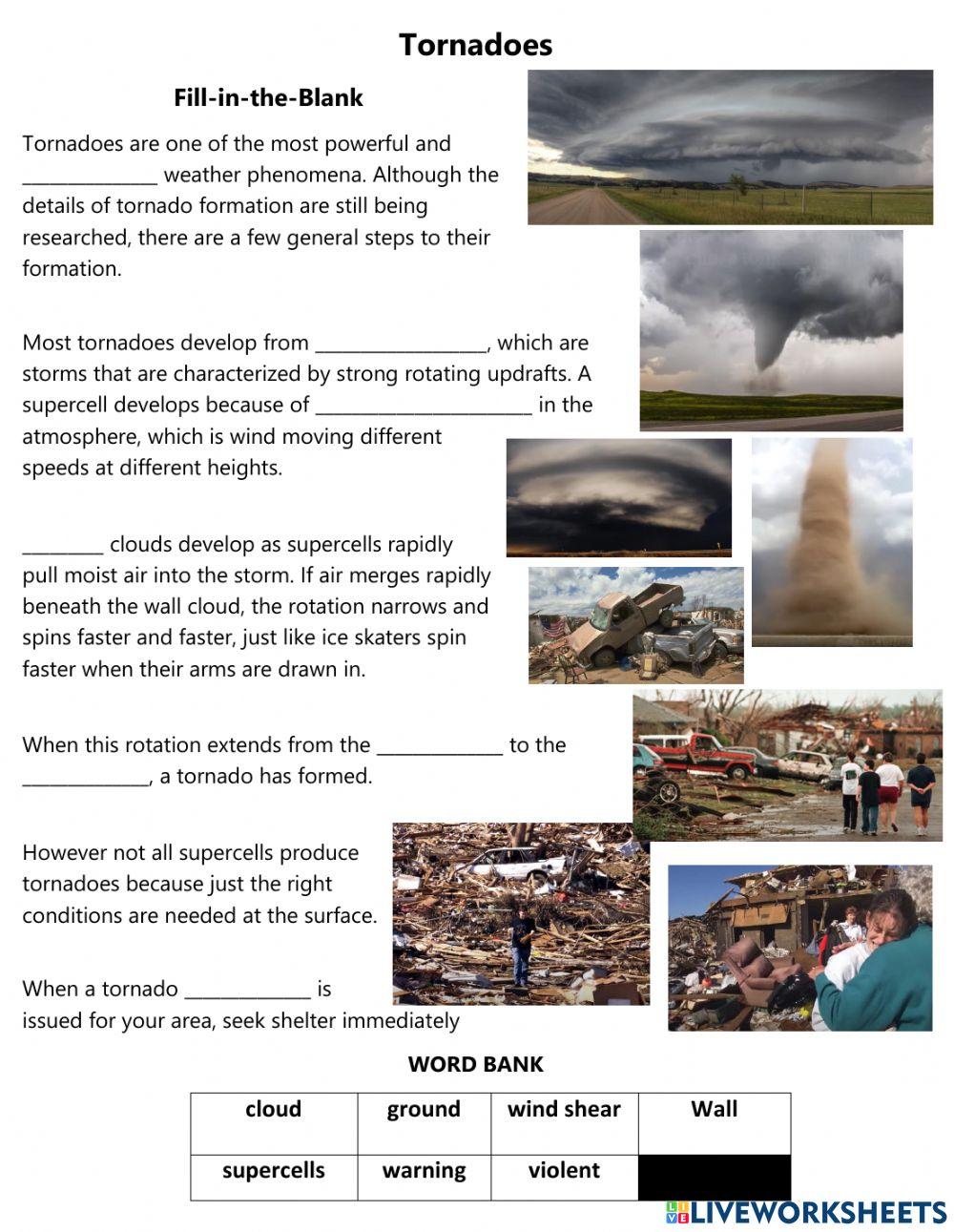 7093028 | Tornadoes | Amy Gaspard Amy | LiveWorksheets