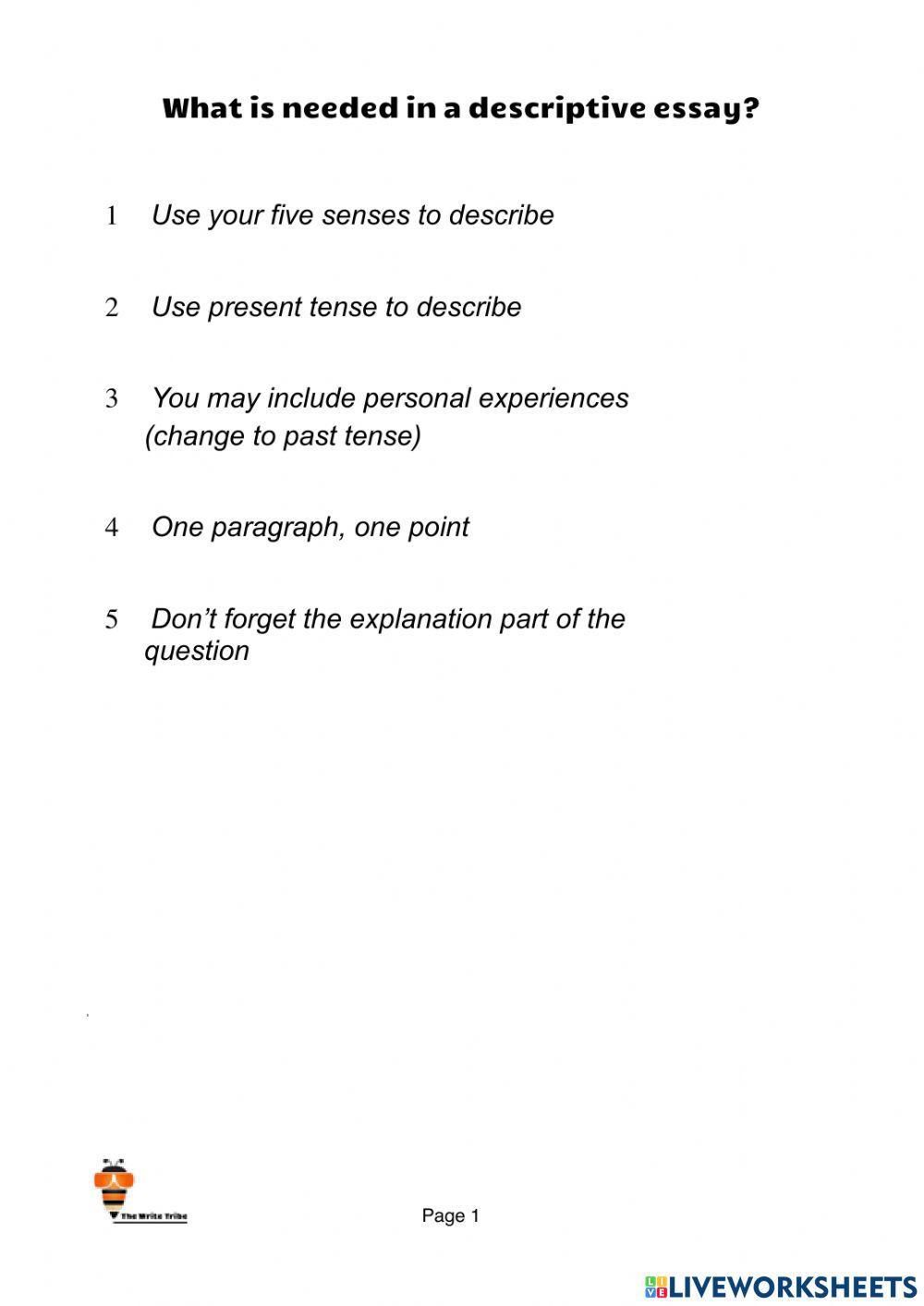 2023 Descriptive (set 4)