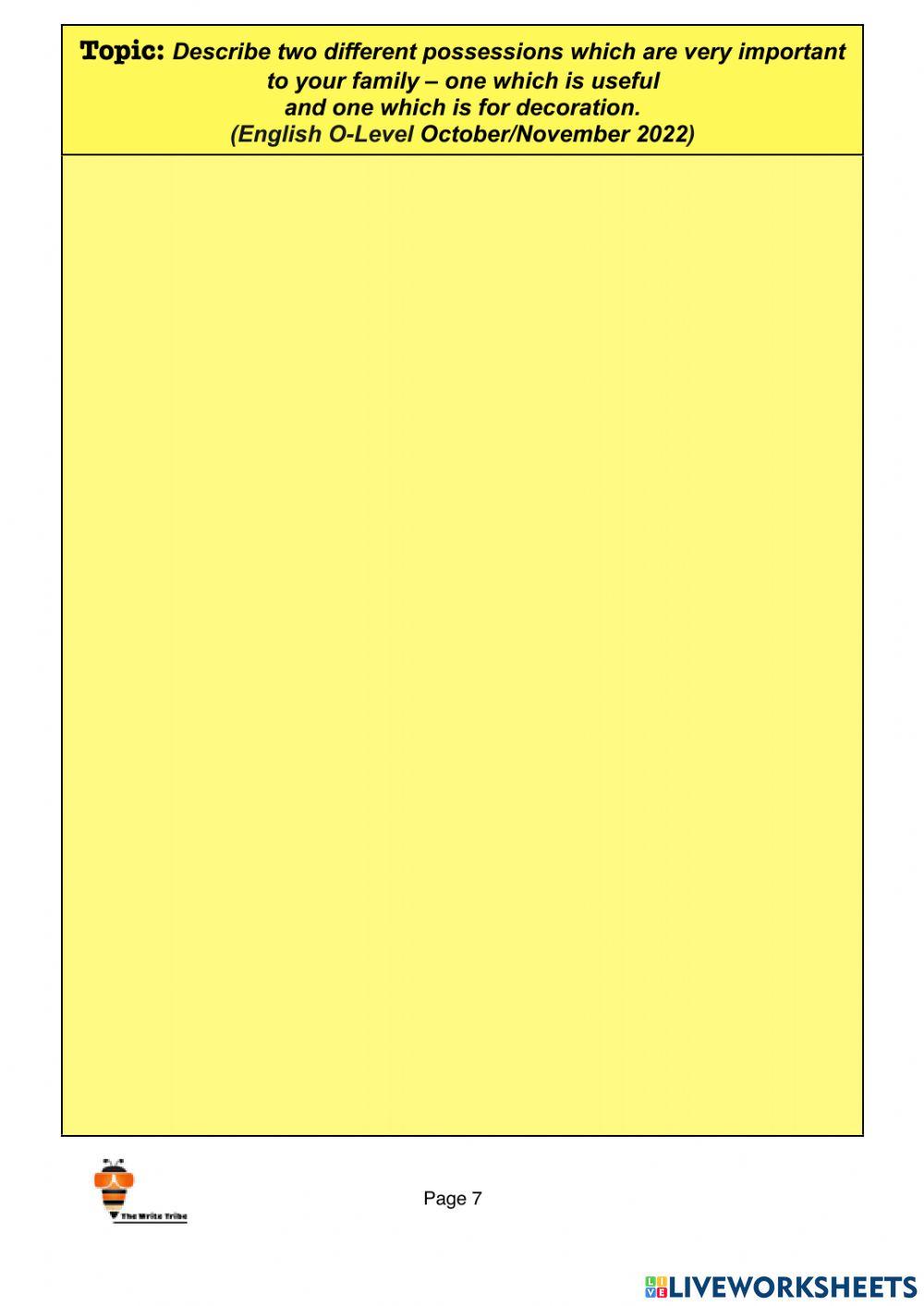 2023 Descriptive (set 4)