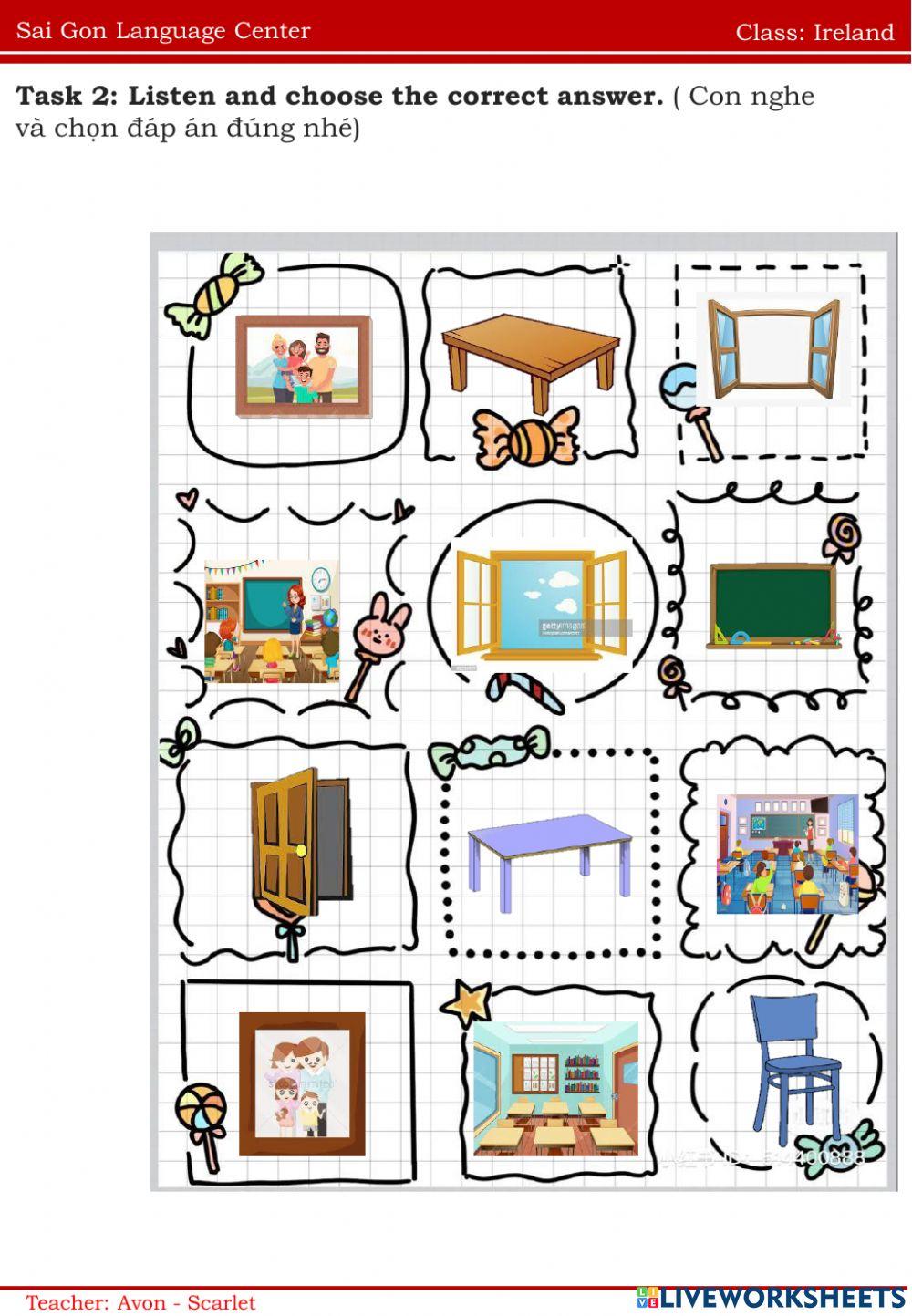 Ireland window, picture, table, classroom 15.07